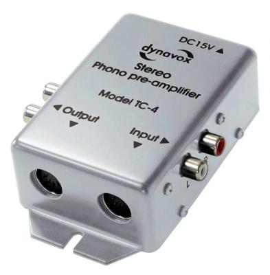 Audio Dynavox Dynavox phono voorversterker TC4 zwart
