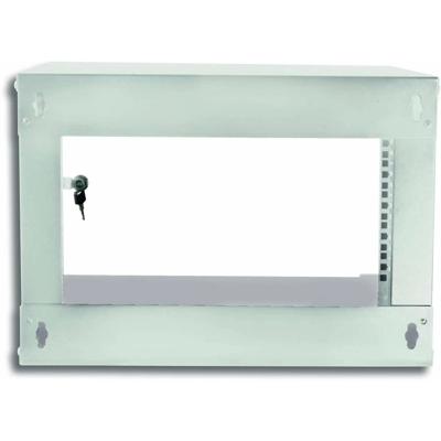 Techly I-CASE EL-1006G45 rack 6U Wandrek Grijs