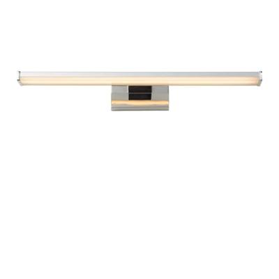 Lucide ONNO - Spiegellamp Badkamer - LED - 1x8W 3000K - IP44 - Mat chroom Lucide ONNO - Spiegellamp Badkamer - LED - 1x8W 3000K - IP44 - Mat chroom