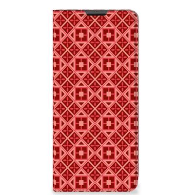 Motorola Moto G51 5G | Hoesje met Magneet | Batik Rood