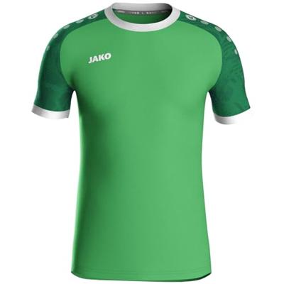 JAKO 4224 Shirt Iconic Km - Zachtgroen/Sportgreen - XXL