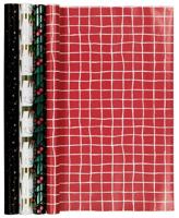 HEMA Cadeaupapier 200x70 kerst - 4 stuks (multi1) - thumbnail