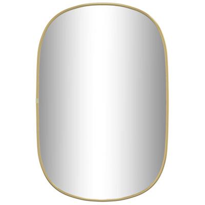 VidaXL Wandspiegel 60x40 cm goudkleurig