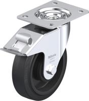 Blickle LE-POEV 160KA-FI Zwenkwiel met rem Wieldiameter: 160 mm Draagvermogen (max.): 300 kg 1 stuk(s) - thumbnail