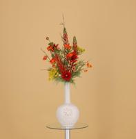 Handgebonden Kunstboeket Nora Lisbon 85cm - thumbnail