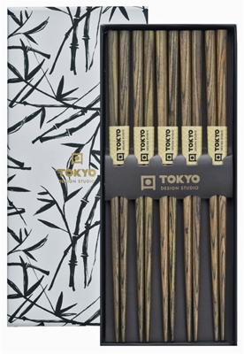Chopsticks Set - Tokyo Design Studio - 5 Paar - Wit