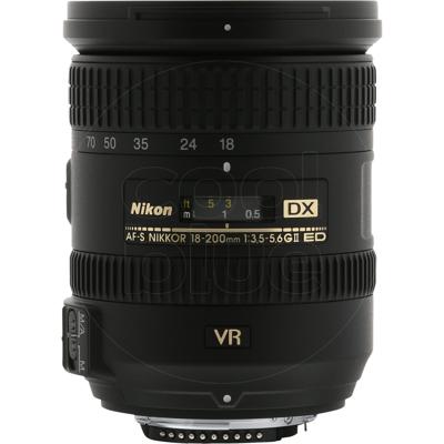 Nikon AF-S DX NIKKOR 18-200mm f/3.5-5.6G ED VR II SLR Telezoomlens Zwart