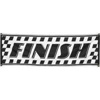 Race Finish Vlag 74x220cm - thumbnail