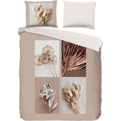 Good Morning Dekbedovertrek "droog bloemen" - Zand - (240x200/220 cm) - Katoen Good Morning Dekbedovertrek "droog bloemen" - Zand - (240x200/220 cm) - Katoen