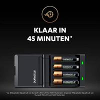 Oplader + Oplaadbare Batterijen DURACELL CEF27 2 x AA + 2 x AAA 1700 mAh 750 mAh (1 Stuks) - thumbnail