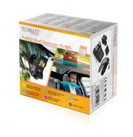 Technaxx FullHD Dual Dash Cam met 1080p, 120° voorkant en 480p, 80° binnencamera - Media afspelen, Bewegingsdetectie, Groothoeklens, Parkbewaking, Audio-opname - Dashcam TX-185 - thumbnail