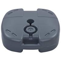 Parasolvoet draagbaar gevuld met zand/water grijs - thumbnail