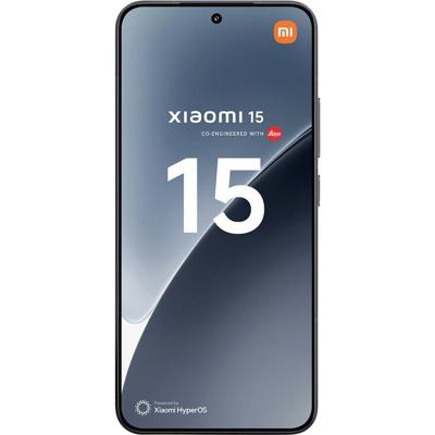 XIAOMI 15 Handy 120Hz WQHD+ AMOLED Display,12+256GB Smartphone Ohne Vertrag mit Snapdragon 8 Elite, 5240mAh, 90W HyperCharge, Hyper AI, Dual-SIM-Schwarz