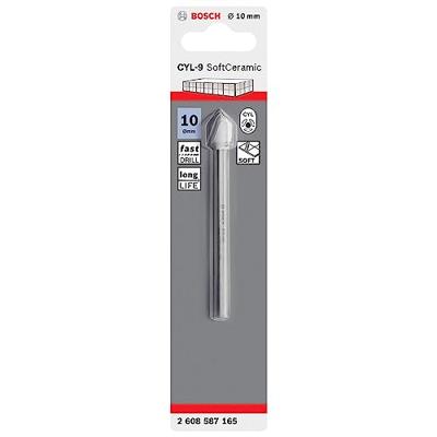 Bosch Accessories Expert for Ceramic 2608587165 Glas- en keramiekboren 10 mm Gezamenlijke lengte 90 mm Cilinderschacht 1 stuk(s) Bosch Accessories Expert for Ceramic 2608587165 Glas- en keramiekboren 10 mm Gezamenlijke lengte 90 mm Cilinderschacht 1 stuk(s)