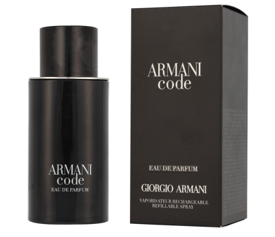 Armani Code Pour Homme Eau de Parfum Spray Refill 75 ml Heren Armani Code Pour Homme Eau de Parfum Spray Refill 75 ml Heren
