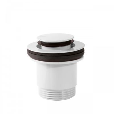 Afvoerplug Tres Complementos Clickwaste Stop 4 cm Wit Chroom Afvoerplug Tres Complementos Clickwaste Stop 4 cm Wit Chroom