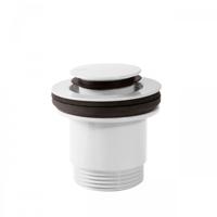 Afvoerplug Tres Complementos Clickwaste Stop 4 cm Wit Chroom - thumbnail