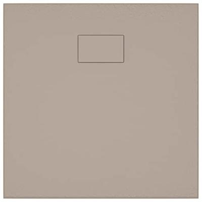 VidaXL Douchebak 80x80 cm smc bruin