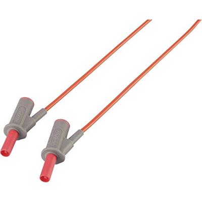 VOLTCRAFT MSB-501 Veiligheidsmeetsnoer Banaanstekker 4 mm Banaanstekker 4 mm 5.00 m Rood 1 stuk(s) VOLTCRAFT MSB-501 Veiligheidsmeetsnoer Banaanstekker 4 mm Banaanstekker 4 mm 5.00 m Rood 1 stuk(s)