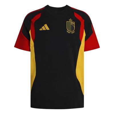 adidas België T-Shirt 2026-2028 Zwart Geel Rood adidas België T-Shirt 2026-2028 Zwart Geel Rood