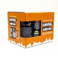 Gift Republic Survival Guide Emaille Mok - thumbnail