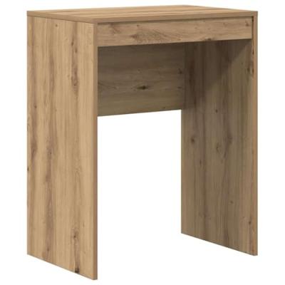 Bureau artisanaal eikenkleurig 60 x 40 x 76 cm Bewerkt hout