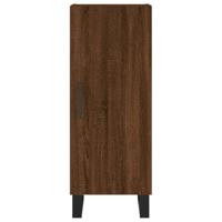 Dressoir 34,5x34x90 cm bewerkt hout bruin eikenkleur - thumbnail