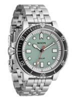 Nixon A1402-5235 Groen Zilverkleurig Heren horloge - thumbnail