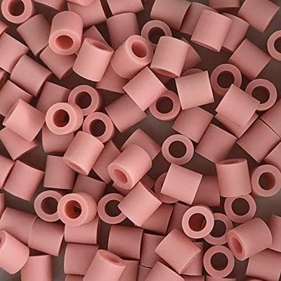 NABBI Biobeads van , afm 5x5 mm, gatgrootte 2,5 mm, medium, salmon (051), 1000 stuk/ 1 doos