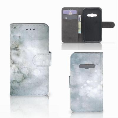 Hoesje Samsung Galaxy Xcover 3 | Xcover 3 VE Painting Grey Hoesje Samsung Galaxy Xcover 3 | Xcover 3 VE Painting Grey
