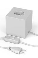 Tafellamp Block Wit - thumbnail