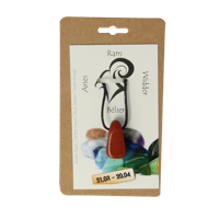 Steengoed Sterrenbeeldsteen hanger ram 1 Stuks - thumbnail