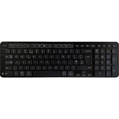 Contour Design Balance UK wireless Toetsenbord Bluetooth, USB QWERTY, UK-Engels Zwart