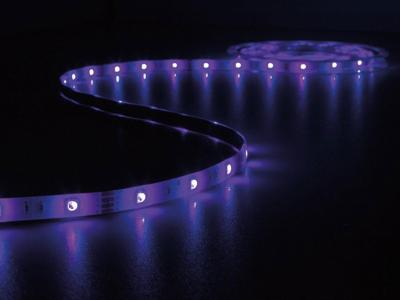 Kit met Muziekgestuurde LED strip, Controller en Voeding RGB 150 LEDs 5 meter 12 VDC Vellight - Vellight Kit met Muziekgestuurde LED strip, Controller en Voeding RGB 150 LEDs 5 meter 12 VDC Vellight - Vellight