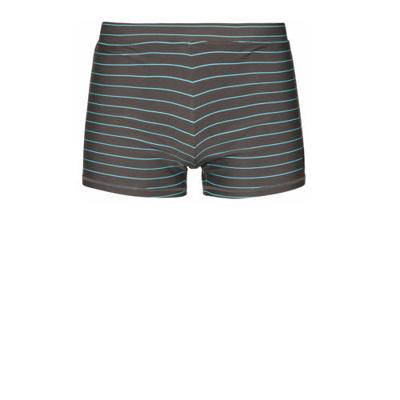 Protest gestreepte zwemboxer Claude donkergrijs Protest gestreepte zwemboxer Claude donkergrijs