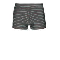 Protest gestreepte zwemboxer Claude donkergrijs - thumbnail