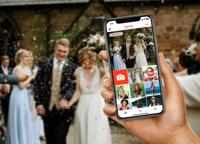 Denver PFF-1015 white Digitale WiFi-fotolijst 25.7 cm 10.1 inch Energielabel: C (A - G) 1280 x 800 Pixel 16 GB Wit - thumbnail