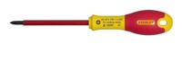 Stanley handgereedschap FatMax Schroevendraaier Phillips VDE PH1 X 100mm - 0-65-415 - thumbnail