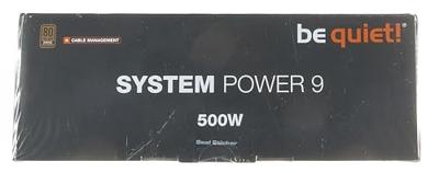 be quiet! System Power 9 | 500W CM power supply unit 20+4 pin ATX ATX Zwart