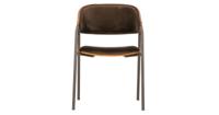 BePureHome Eetkamerstoel Clan Velvet - Bruin - thumbnail