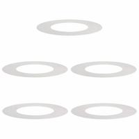 VidaXL Geschikt voor platte boomringen 5 pcs zilver ø40 / 70 cm - thumbnail