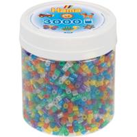 Hama strijkkralen in potje glittermix (54), 3000st. - thumbnail