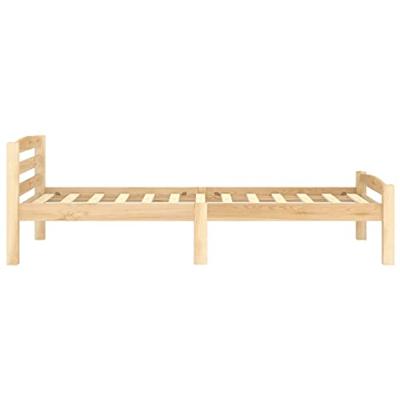 Bedframe massief grenenhout 90x200 cm