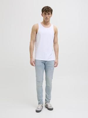 Jack & Jones Jjiglenn Jjcole Am 672 Sn Slim Fit Blue Denim