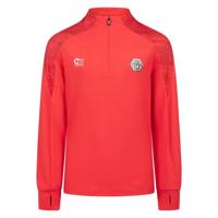 Cruyff Mellite Trainingstrui 1/4-Zip Kids Rood - thumbnail