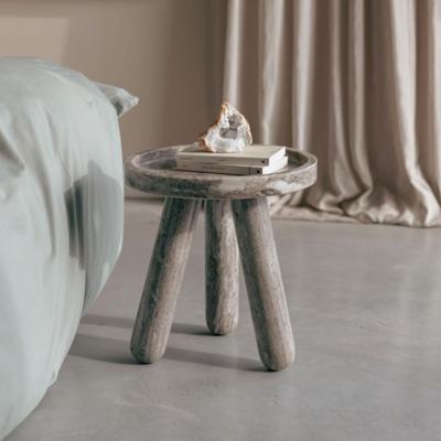 Zuiver Ronde Bijzettafel 'Cosmopolitan' Marmer, 40cm