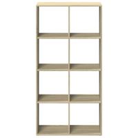 Kamerscherm / boekenkast 69,5x29x137,5 cm hout sonoma eiken - thumbnail