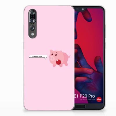 Huawei P20 Pro Telefoonhoesje met Naam Pig Mud Huawei P20 Pro Telefoonhoesje met Naam Pig Mud