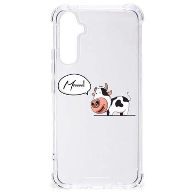 Samsung Galaxy A34 Stevig | Bumper Hoesje | Cow Samsung Galaxy A34 Stevig | Bumper Hoesje | Cow
