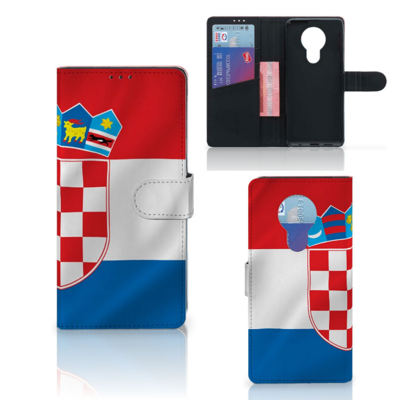 Nokia 5.3 Bookstyle Case Kroatië Nokia 5.3 Bookstyle Case Kroatië